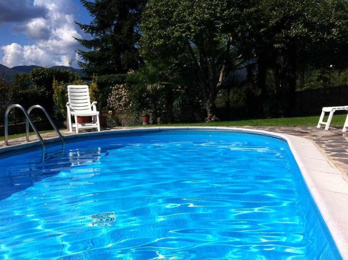 Domus Cusiana Complesso Vista Lago E Piscina Miasino Exterior foto